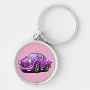 Extreme Bent Purple Auto Artwork Key Ring