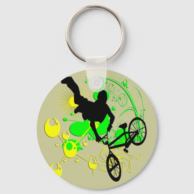 Extreme Biking Key Ring (Front)