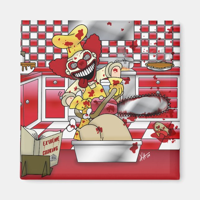 Extreme Cooking Magnet (Front)