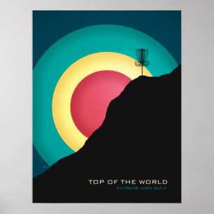 Extreme Disc Golf Poster