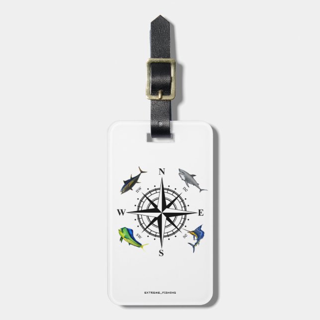 EXTREME_FISHING LUGGAGE TAG (Front Vertical)