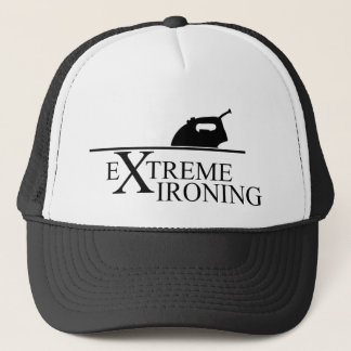 Extreme Ironing by Adam Peel Trucker Hat