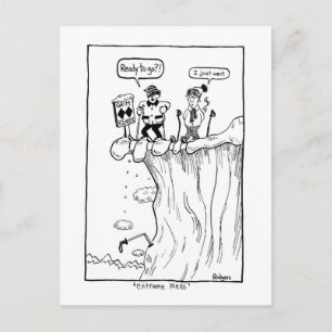 extreme mess postcard