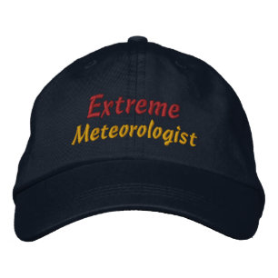 Extreme Meteorologist Storm Chaser Storm Spotter Embroidered Hat