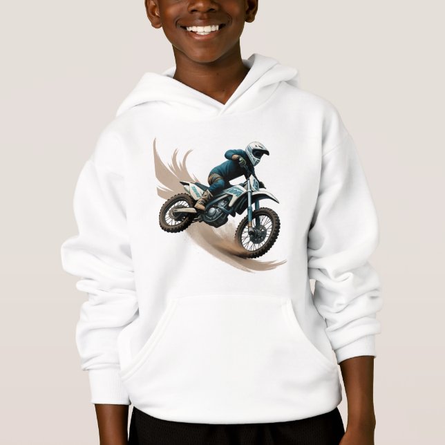 Extreme Motocross Rider Feel the Thrill Tee (Front)