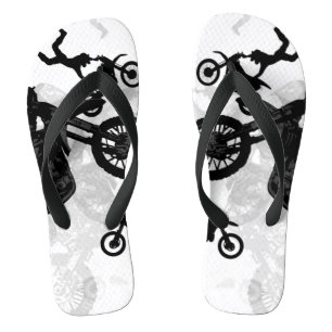 Extreme Motocross Stuntmen Flip Flops