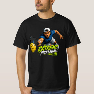 Extreme Pickleball Dive Action T-Shirt