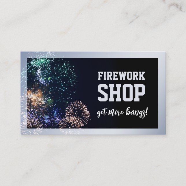 Extreme Pyrotechnics - Firework Specialist Card (Front)