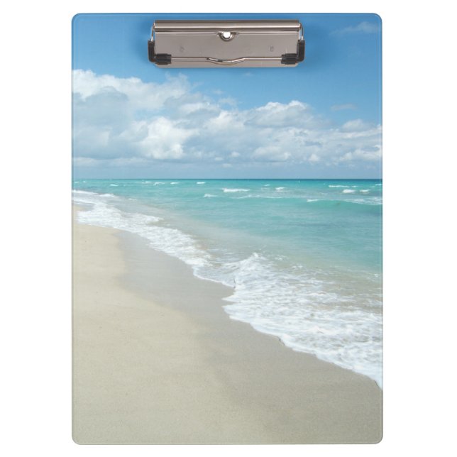 Extreme Relaxation Beach View Clipboard (Front)