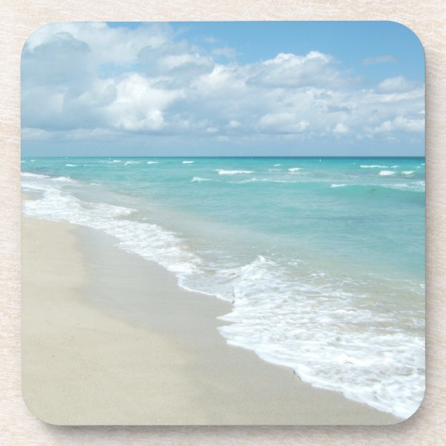 Extreme Relaxation Beach View Coaster (Front)