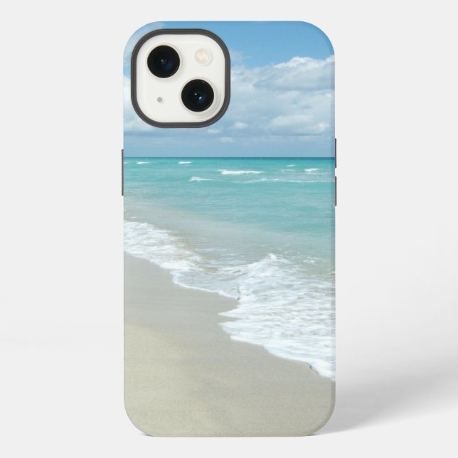 Extreme Relaxation Beach View iPhone Case (Back)
