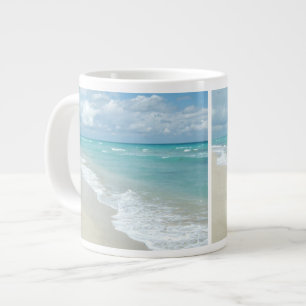 Extreme Relaxation Beach View Large Coffee Mug