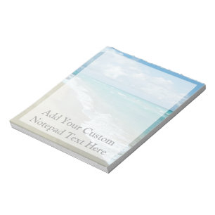 Extreme Relaxation Beach View Notepad
