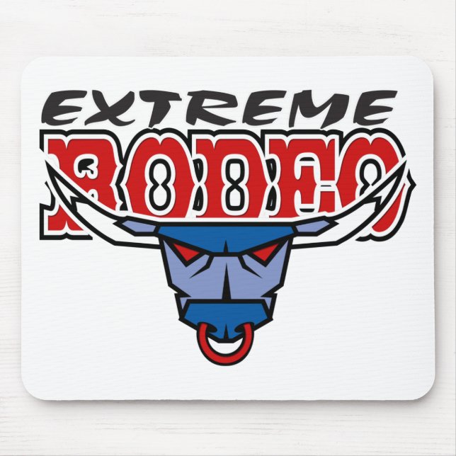 Extreme Rodeo Mouse Mat (Front)