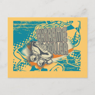 Extreme Roller Tshirts and Gifts Postcard
