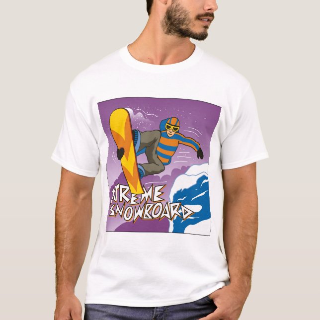Extreme Snowboard T-Shirt (Front)