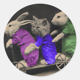 Extreme Sports Classic Round Sticker