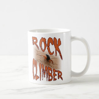 Extreme sports lizard: Rock climbing / climber Coffee Mug