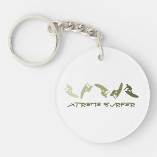 Extreme Surfing Key Ring