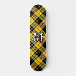 Extreme Tartan Clan MacLeod of Lewis Monogram Skateboard