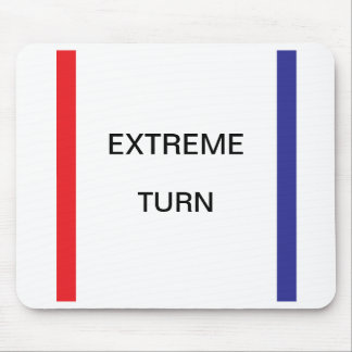Extreme turn mousepad