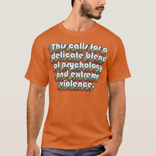 Extreme Violence Vyvyan The Young Ones 80s Quote T-Shirt