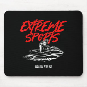 Extreme water sports jet ski jetski jet skier ocea mouse mat