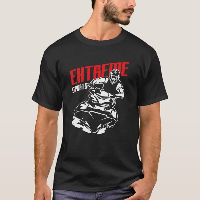 Extreme Water Sports Jet Ski Jetski Jet Skier Vaca T-Shirt (Front)
