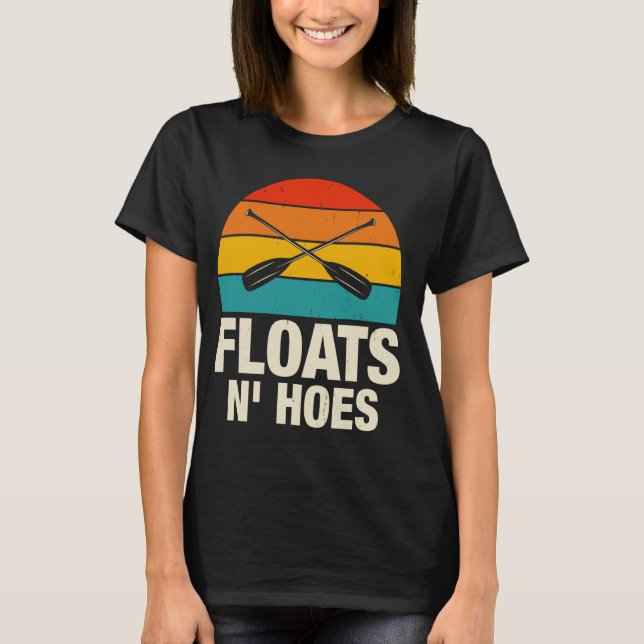 Extreme Whitewater Rafting Excitement T-Shirt (Front)