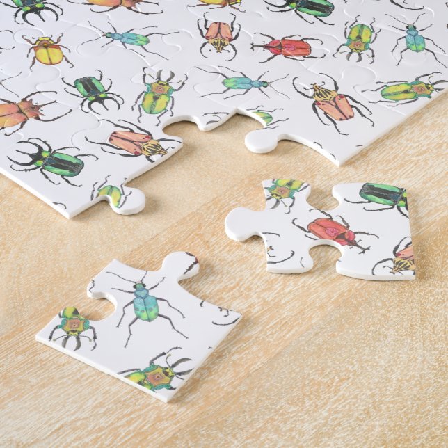 Extremely Challenging Bug Pattern Jigsaw Puzzle (Side)