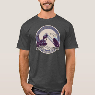 Extremely long Vintage CHOPPER Motorcycle T-Shirt
