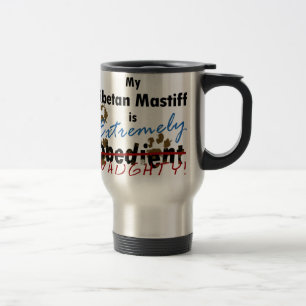 Extremely Naughty Tibetan Mastiff Travel Mug