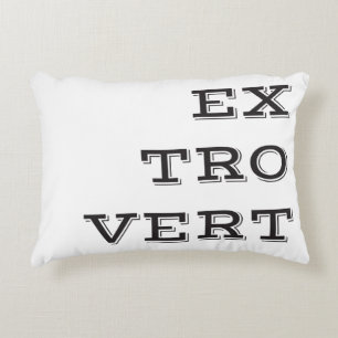 Extrovert Accent Pillow