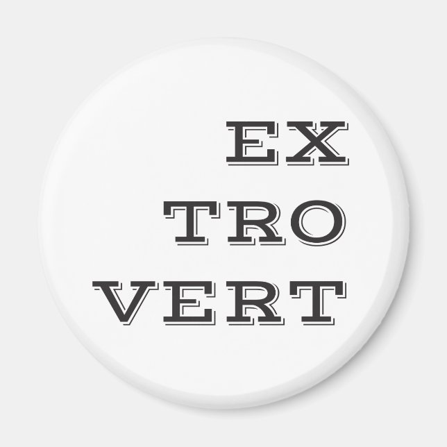 Extrovert Magnet (Front)