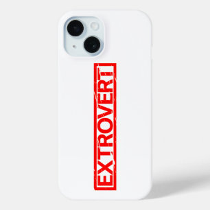 Extrovert Stamp iPhone 15 Case