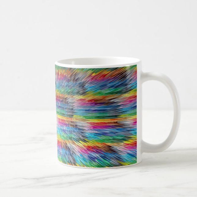 EXTRUDED COLORS COFFEE MUG (Right)