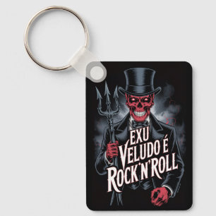Exu Veludo is Rock'N'Roll #1 Key Ring