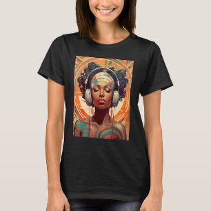 Exuberant Excessivism of a Beautiful Black Woman T-Shirt