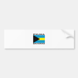 Exuma, Bahamas Bumper Sticker