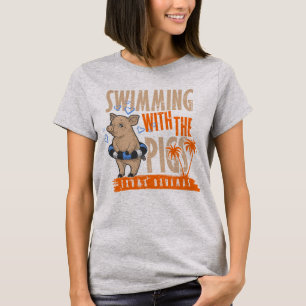 Exuma Swimming Pig Bahamas Vacation Bahamas Cruise T-Shirt