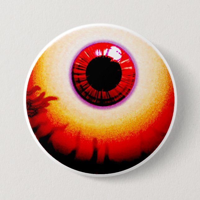 eye 7.5 cm round badge (Front)