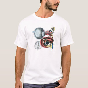 Eye Anatomy Illustration Optometry T-Shirt