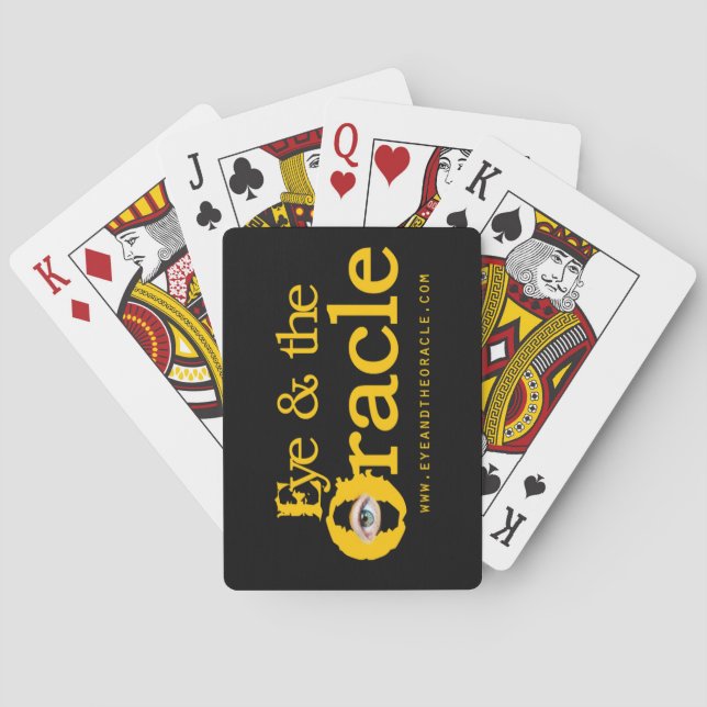 Eye and the Oracle playing card deck (Back)