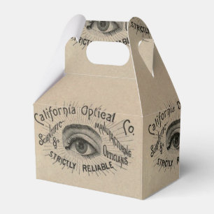 Eye Antique Advertising Optical Favour Box