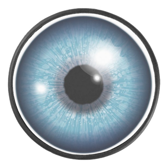 Eye Ball Hockey Puck (Front)