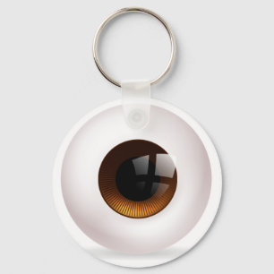 Eye ball key ring