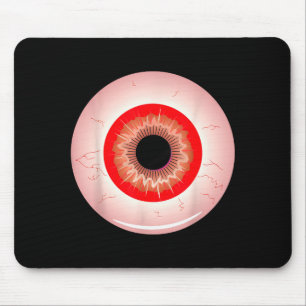 Eye-ball Lazy Halloween Costume Soky Y Funny Mouse Mat