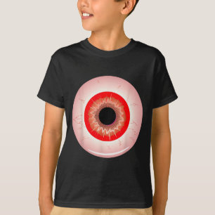 Eye-ball Lazy Halloween Costume Soky Y Funny T-Shirt