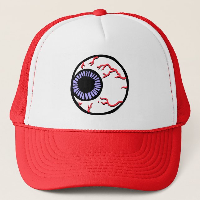 Eye Ball Trucker Hat (Front)