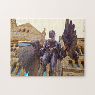 Eye Bronze Montreal. Jigsaw Puzzle
